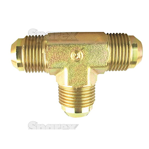 Hydraulic Tee Adapter 3/4 JIC Male, 3/4 JIC Male, 3/4 JIC Male, S.12033