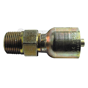 Parker NPTF Hose Fitting 1/4 x 1/4 x 18 Male Straight Pipe, S.3510404