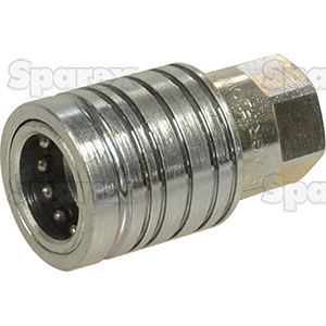 Sparex Flat Faced Hydraulic Couplings Female 1/2 Body x 3/4
